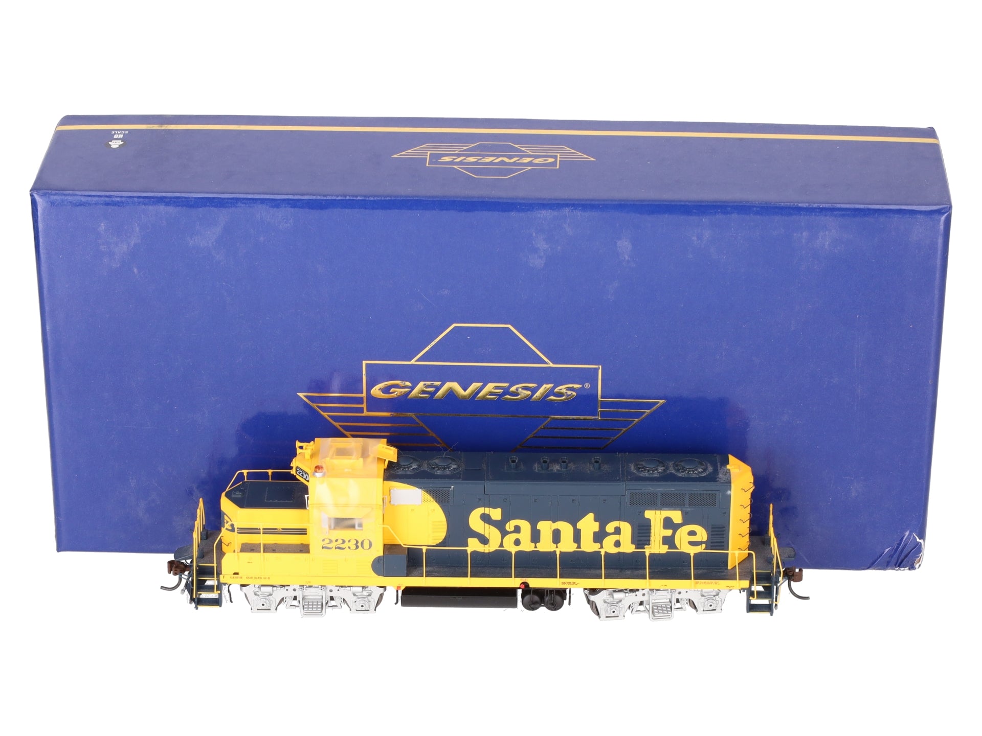 Athearn ATH62902 HO Scale Santa Fe GP7u  Diesel Engine W/Sound&DCC #2230 EX/Box