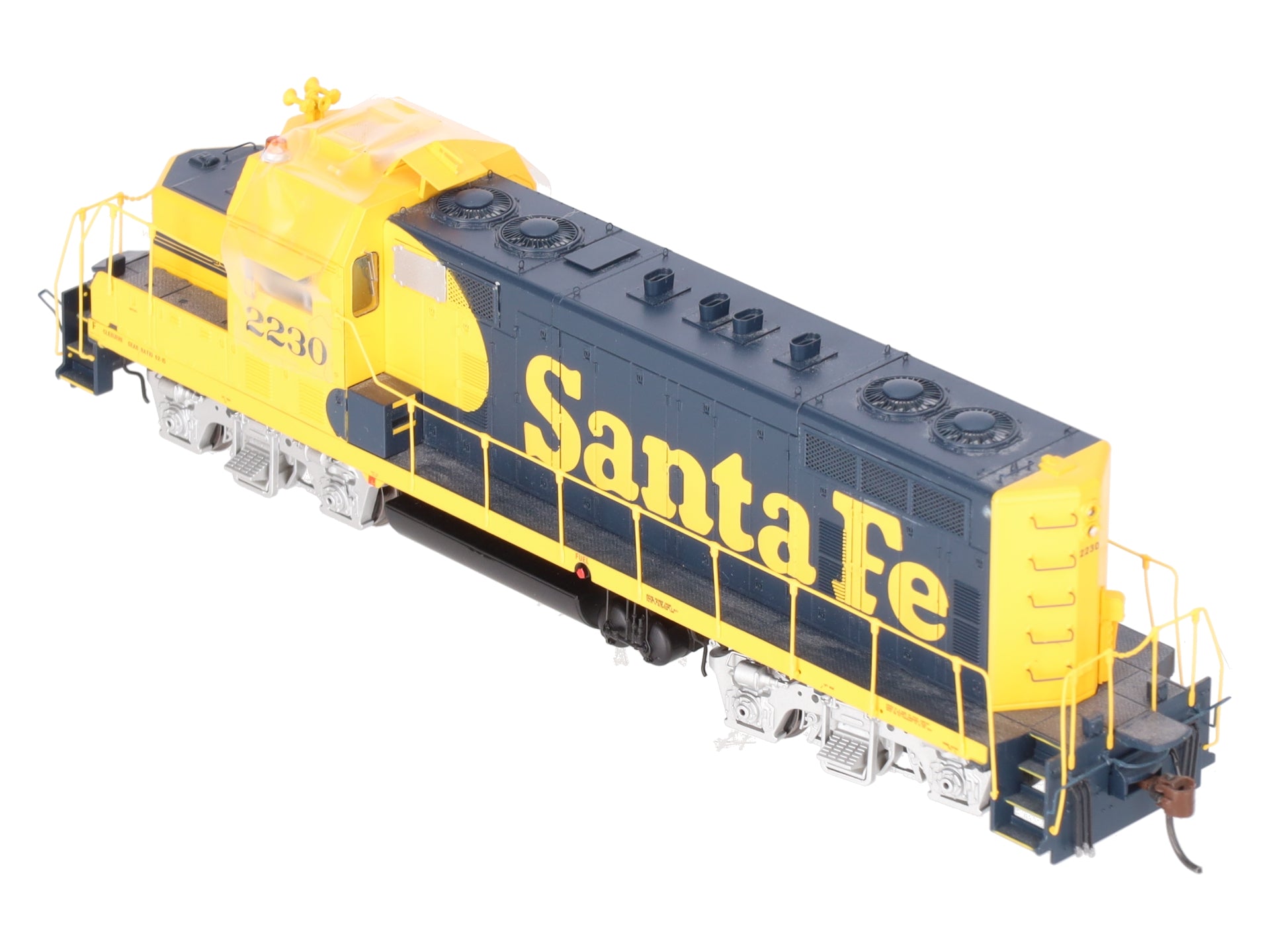 Athearn ATH62902 HO Scale Santa Fe GP7u  Diesel Engine W/Sound&DCC #2230 EX/Box