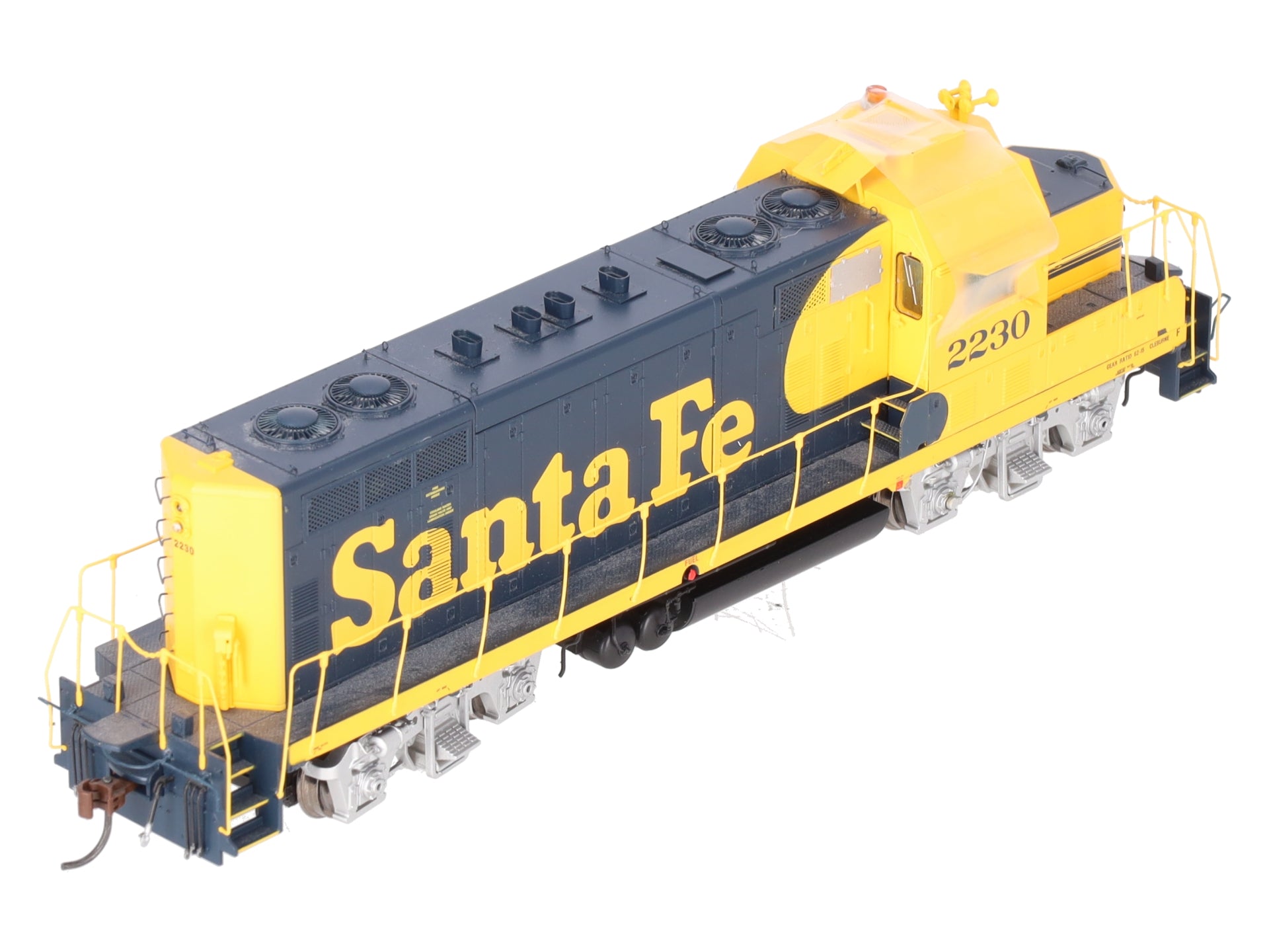 Athearn ATH62902 HO Scale Santa Fe GP7u  Diesel Engine W/Sound&DCC #2230 EX/Box