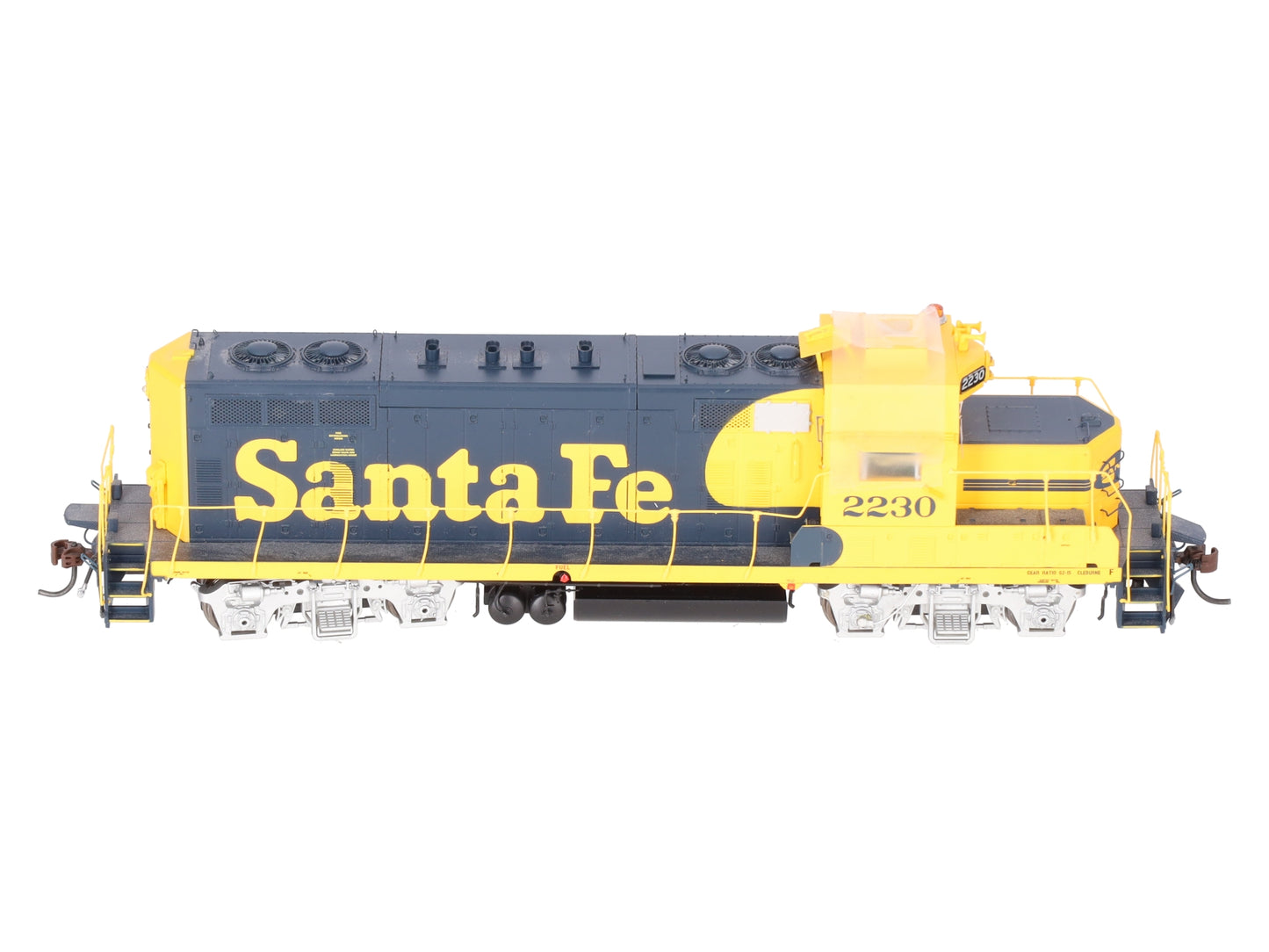 Athearn ATH62902 HO Scale Santa Fe GP7u  Diesel Engine W/Sound&DCC #2230 EX/Box