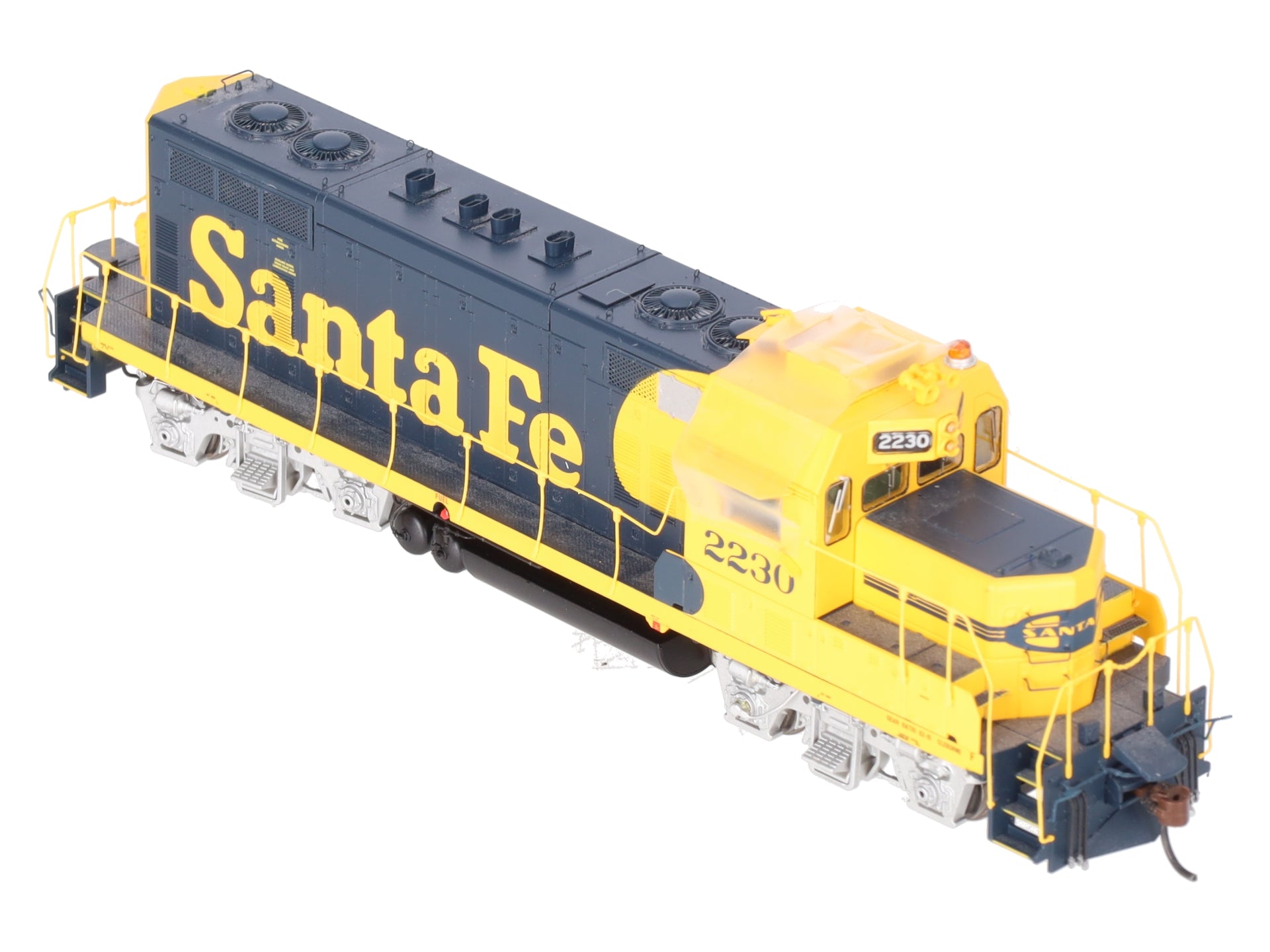 Athearn ATH62902 HO Scale Santa Fe GP7u  Diesel Engine W/Sound&DCC #2230 EX/Box