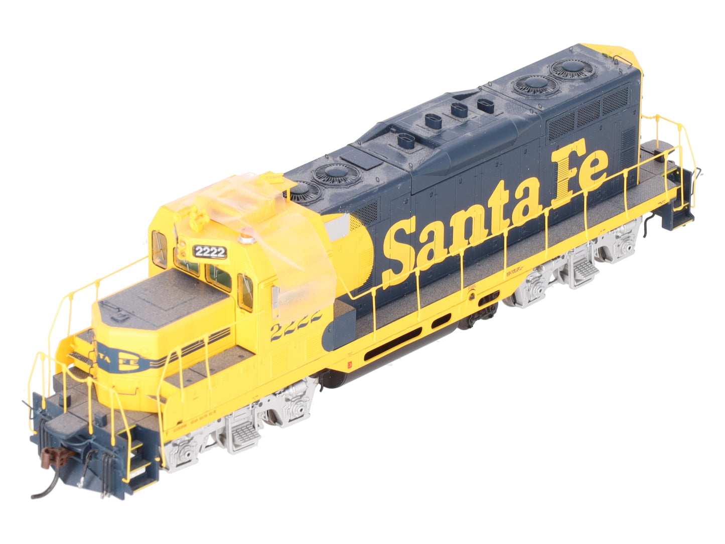 Athearn ATH62901 HO Santa Fe GP7U Diesel Engine #2222 w/ Sound & DCC EX/Box