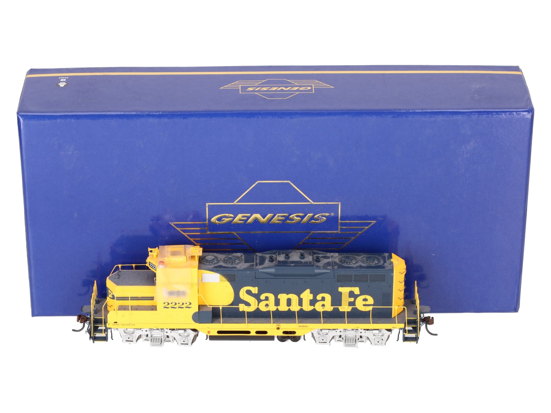 Athearn ATH62901 HO Santa Fe GP7U Diesel Engine #2222 w/ Sound & DCC EX/Box