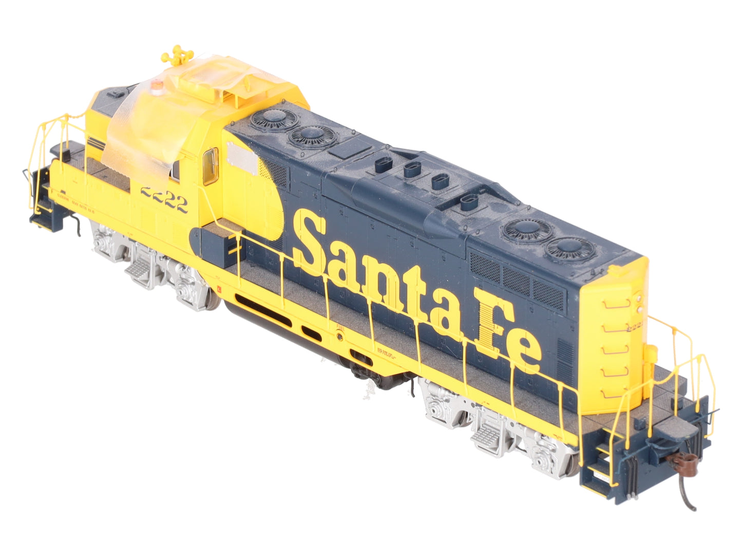 Athearn ATH62901 HO Santa Fe GP7U Diesel Engine #2222 w/ Sound & DCC EX/Box