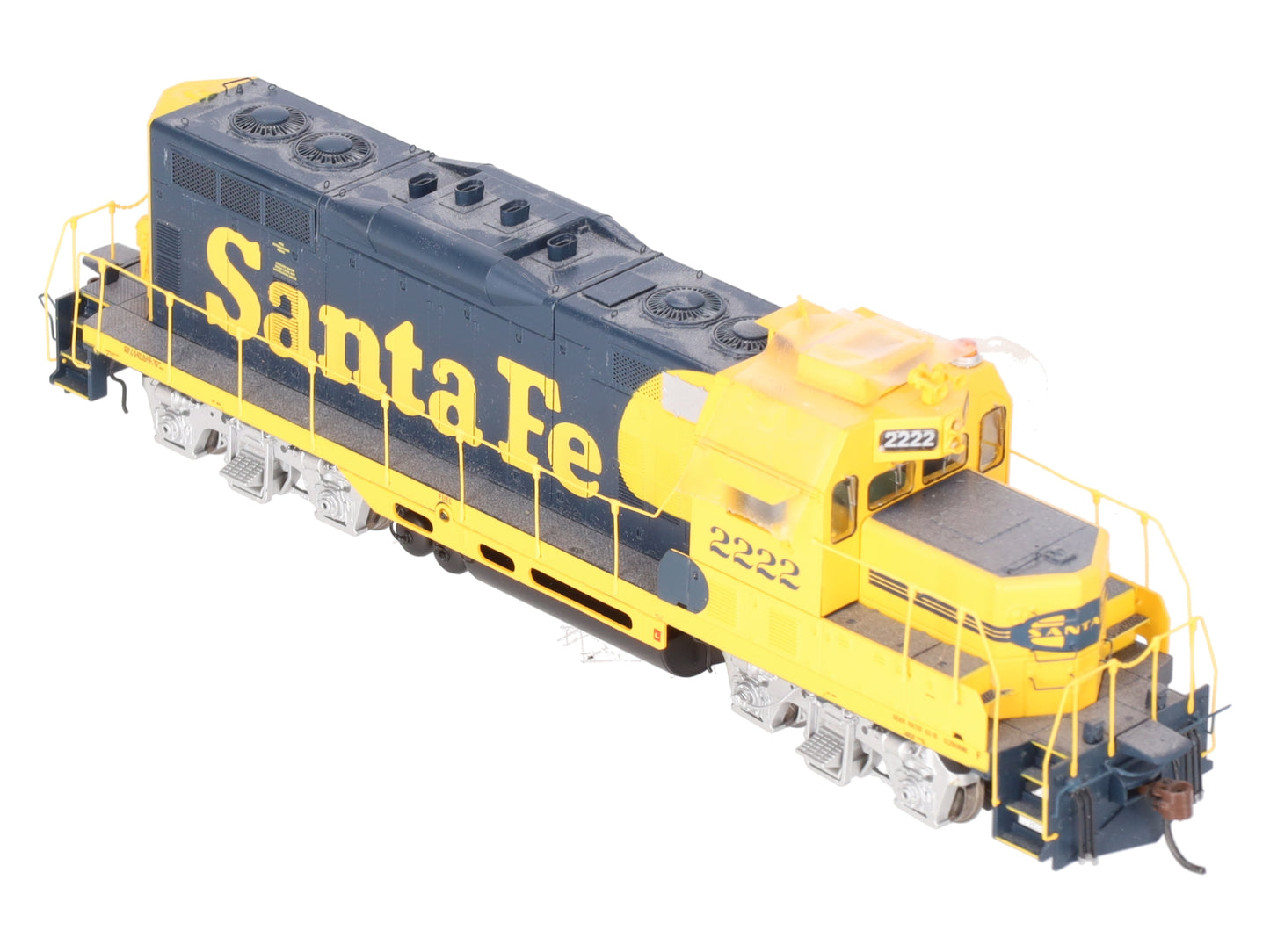 Athearn ATH62901 HO Santa Fe GP7U Diesel Engine #2222 w/ Sound & DCC EX/Box