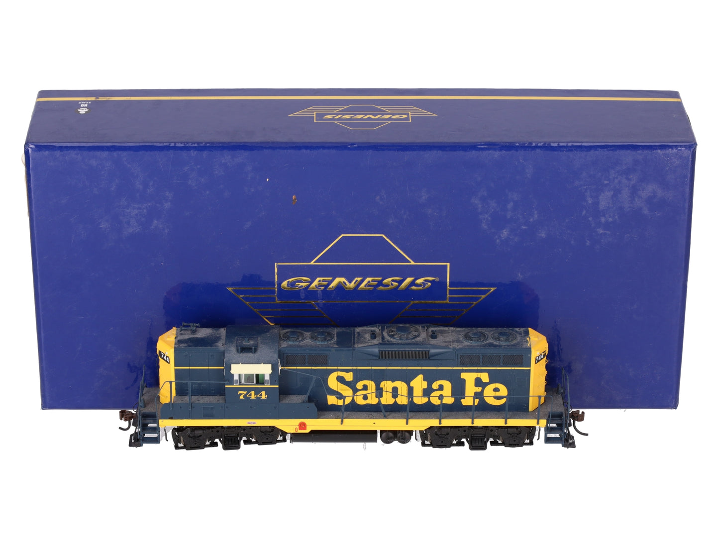 Athearn G62684 HO Scale Santa Fe GP9 Phase II Diesel Locomotive w/DCC & Sound EX/Box