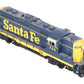 Athearn G62684 HO Scale Santa Fe GP9 Phase II Diesel Locomotive w/DCC & Sound EX/Box