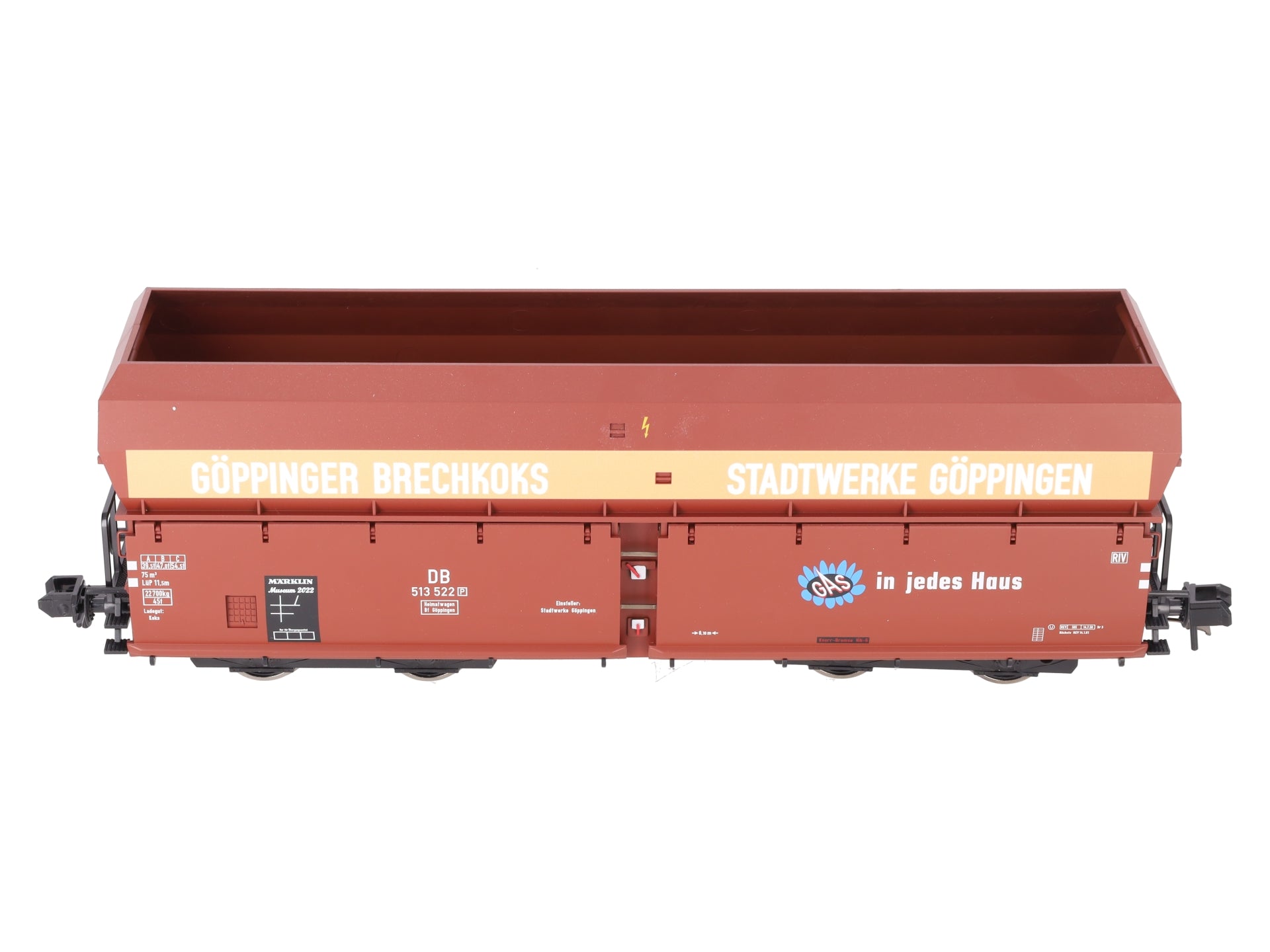 Marklin 58009 Gauge 1 German Federal Railroad 2022 Museum Hopper Car NIB