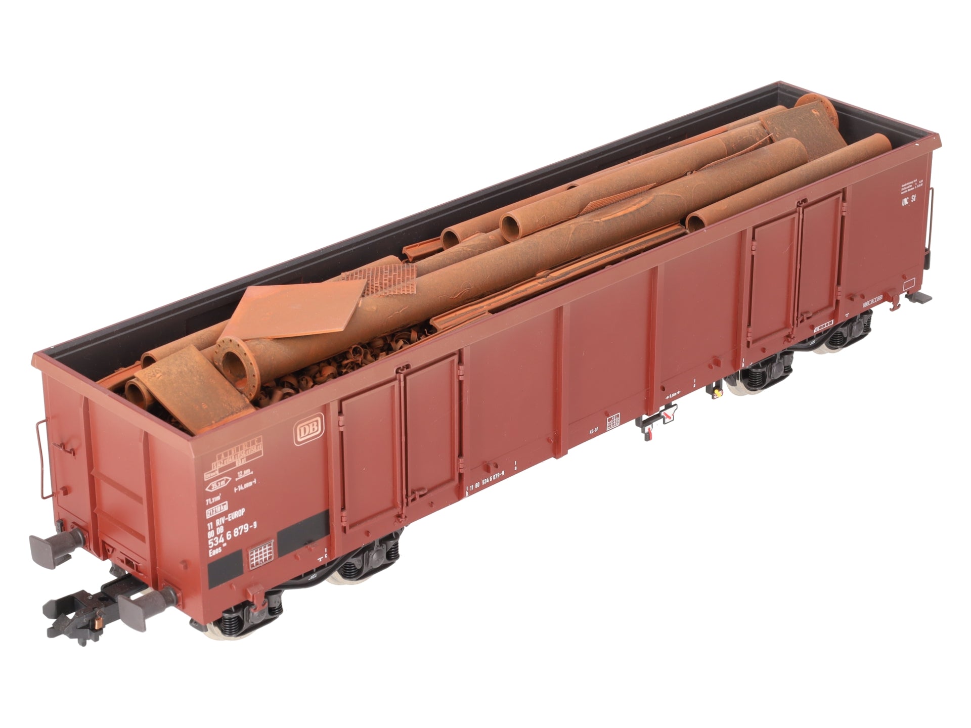 Marklin 58802 Gauge 1 DB High-Side Gondola w/ Scrap Load LN/Box