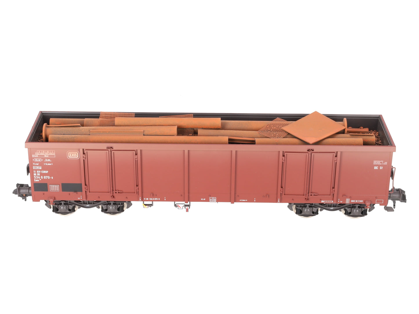 Marklin 58802 Gauge 1 DB High-Side Gondola w/ Scrap Load LN/Box