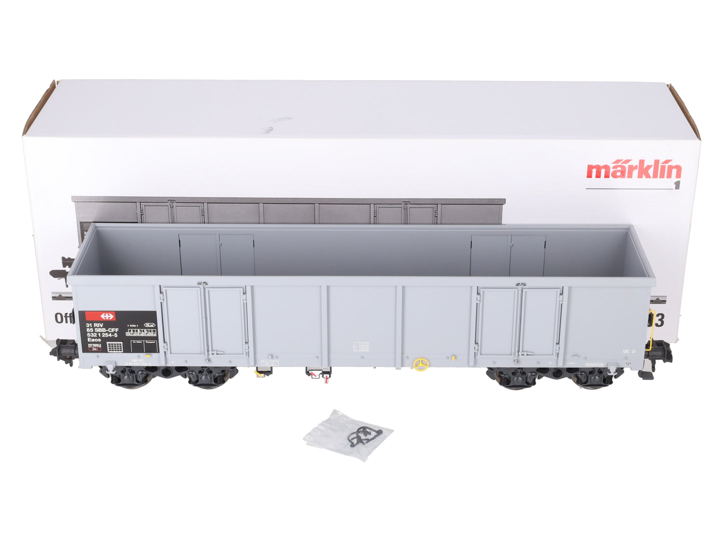 Marklin 58803 Gauge 1 Swiss Federal Railways High-Side Gondola LN/Box