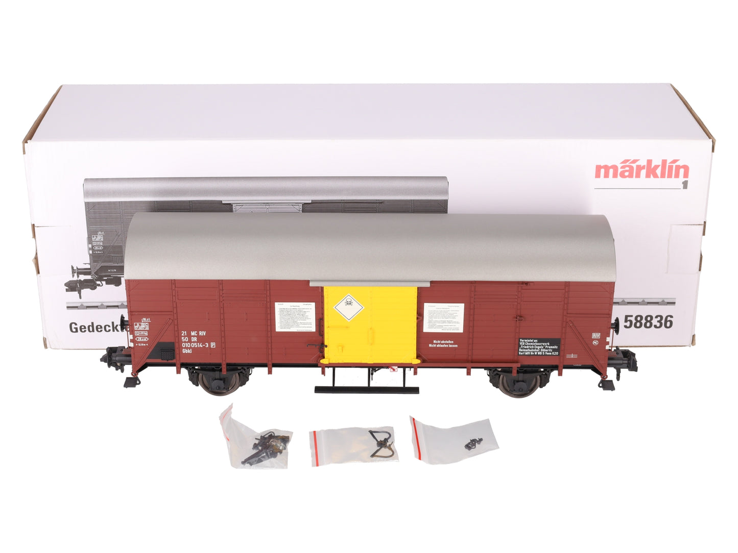 Marklin 58836 Gauge 1 Dome Roof Single-Door Boxcar LN/Box