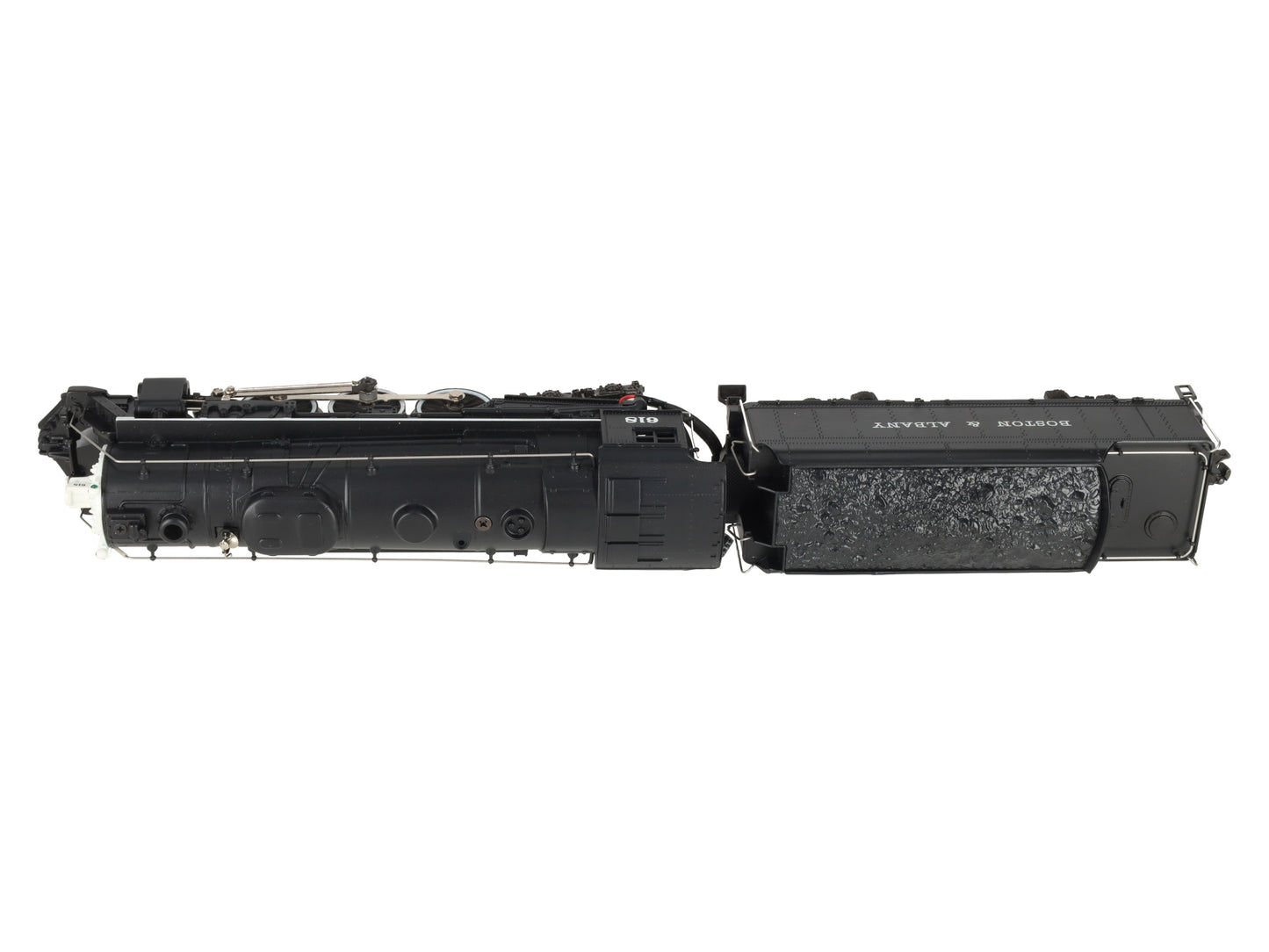 Lionel 6-18042 O Gauge B&A Hudson 4-6-4 Steam Locomotive & Tender #618 w/RS II EX/Box