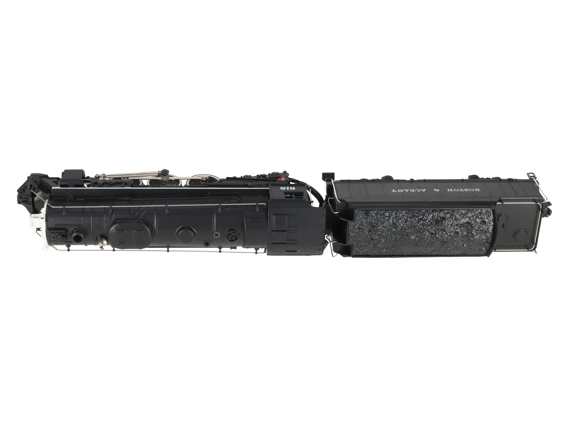 Lionel 6-18042 O Gauge B&A Hudson 4-6-4 Steam Locomotive & Tender #618 w/RS II EX/Box