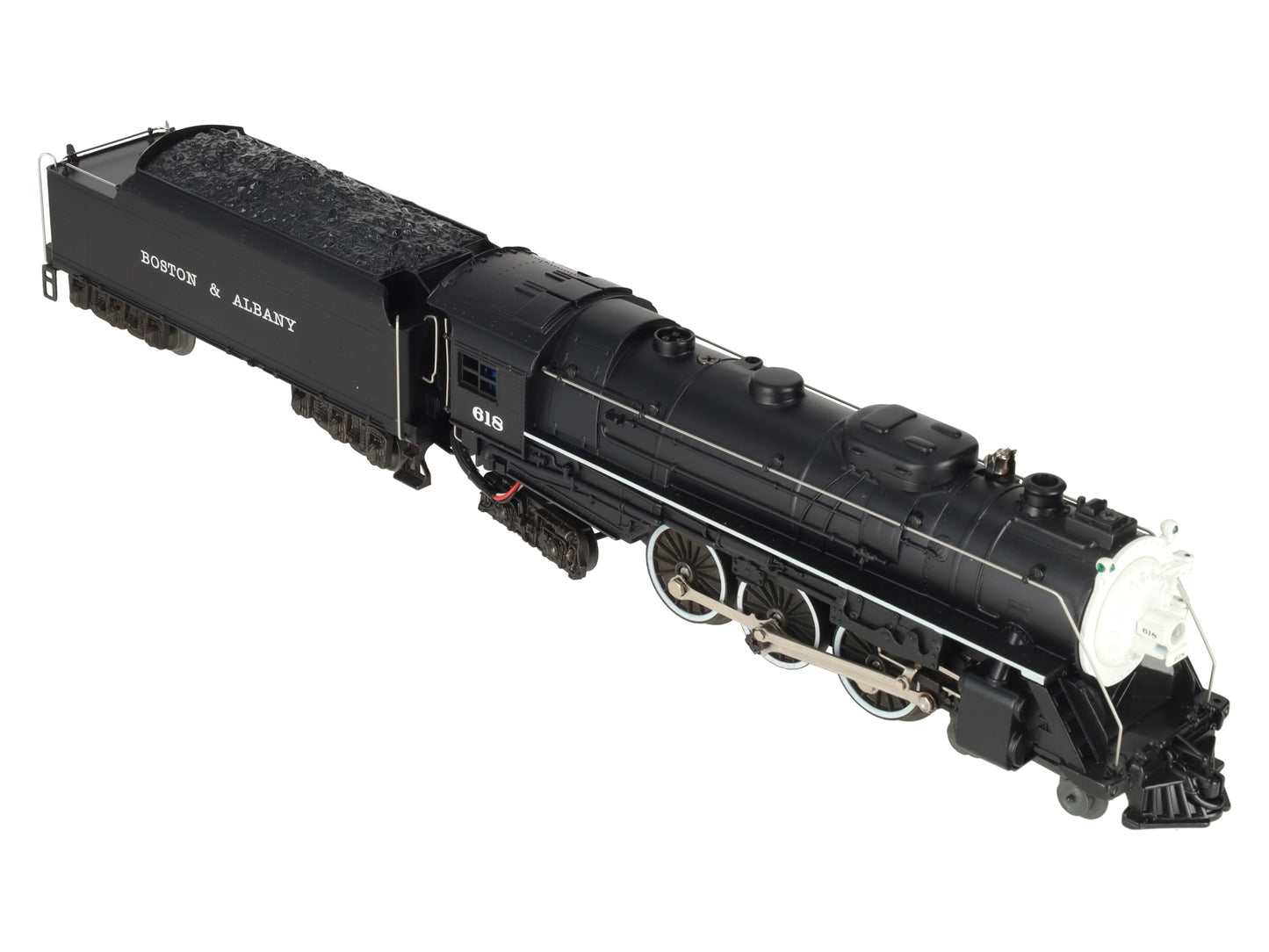 Lionel 6-18042 O Gauge B&A Hudson 4-6-4 Steam Locomotive & Tender #618 w/RS II EX/Box