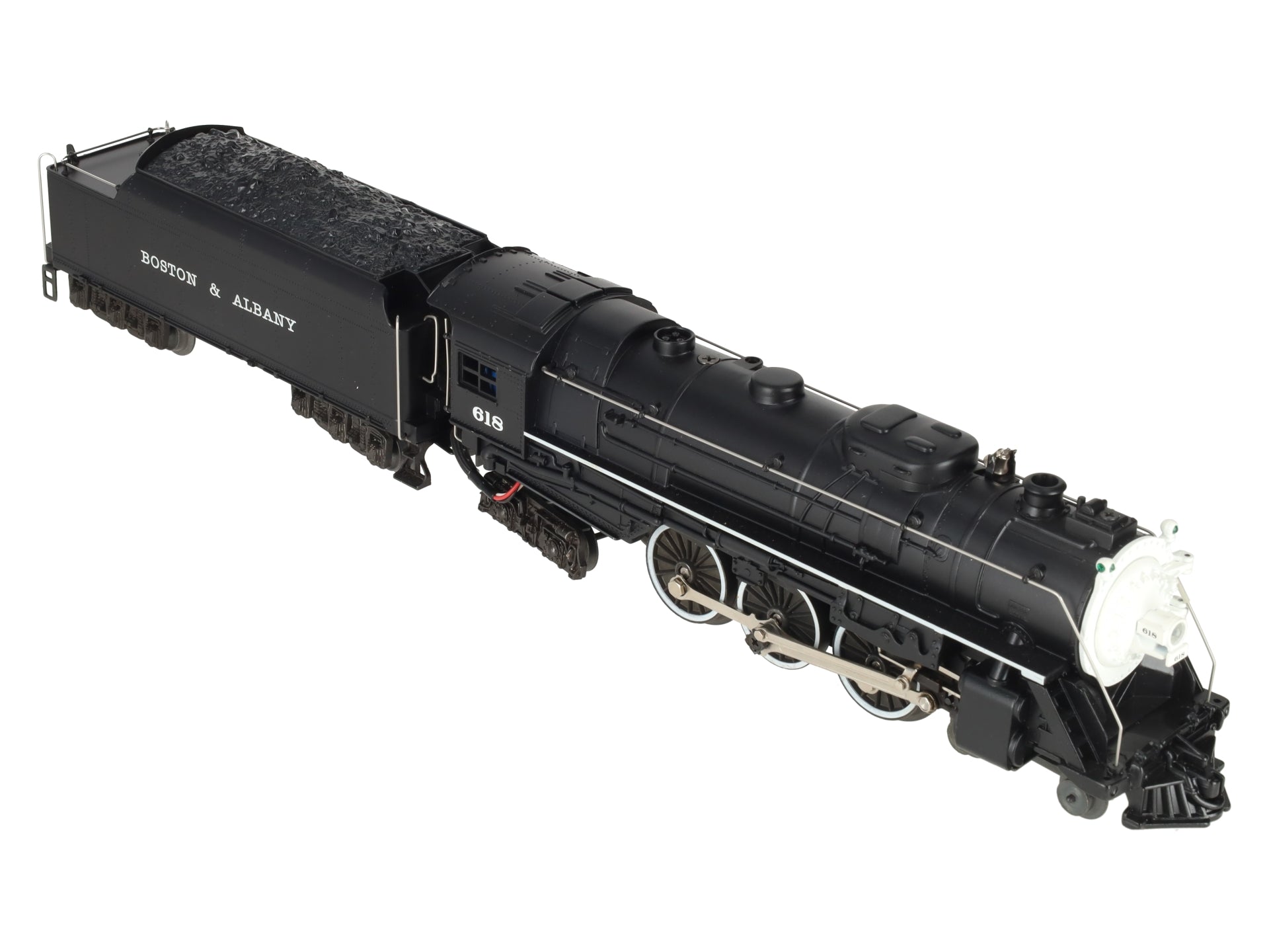 Lionel 6-18042 O Gauge B&A Hudson 4-6-4 Steam Locomotive & Tender #618 w/RS II EX/Box