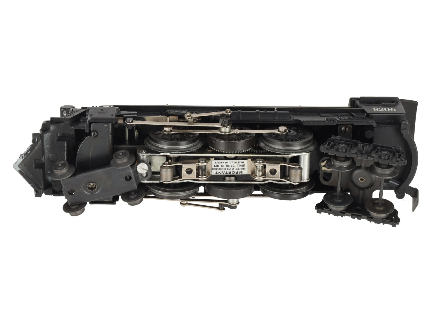Lionel 6-8206 O New York Central 4-6-4 Steam Locomotive VG/Box