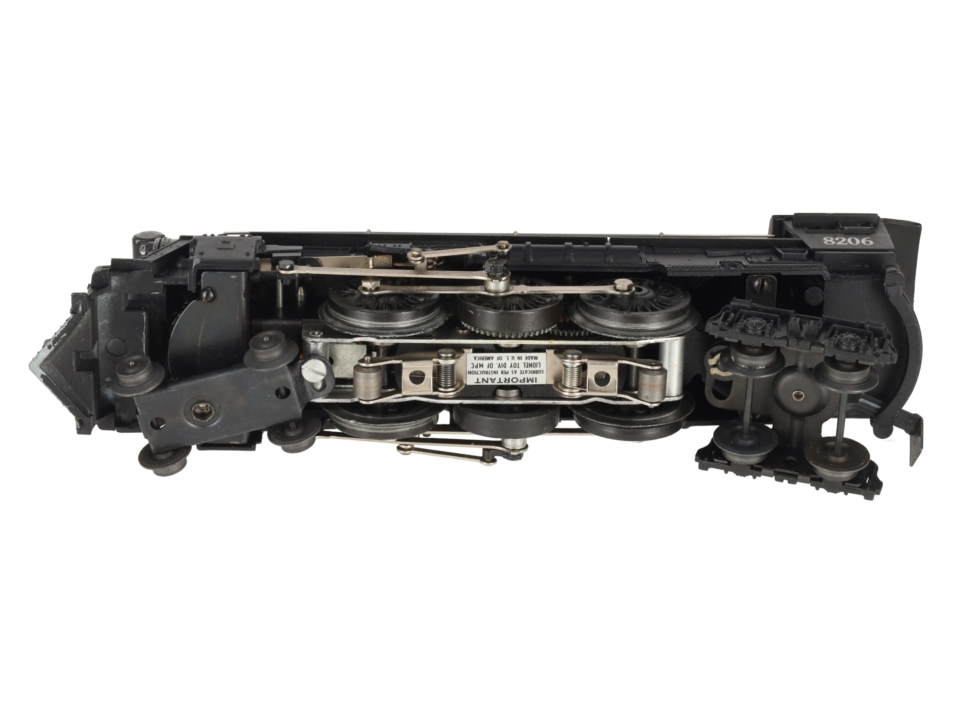 Lionel 6-8206 O New York Central 4-6-4 Steam Locomotive VG/Box