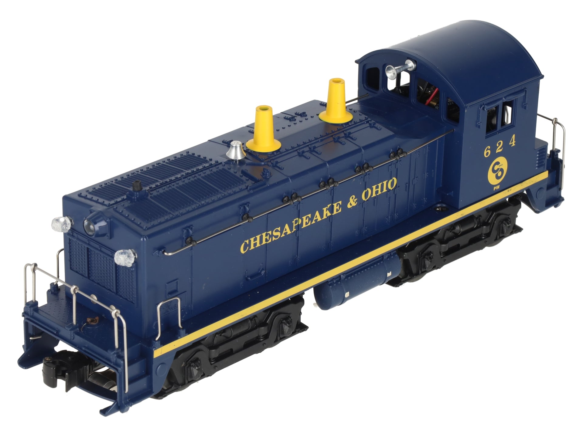 Lionel 6-18978 O Gauge PWC C&O NW-2 Diesel Switcher #624 VG/Box