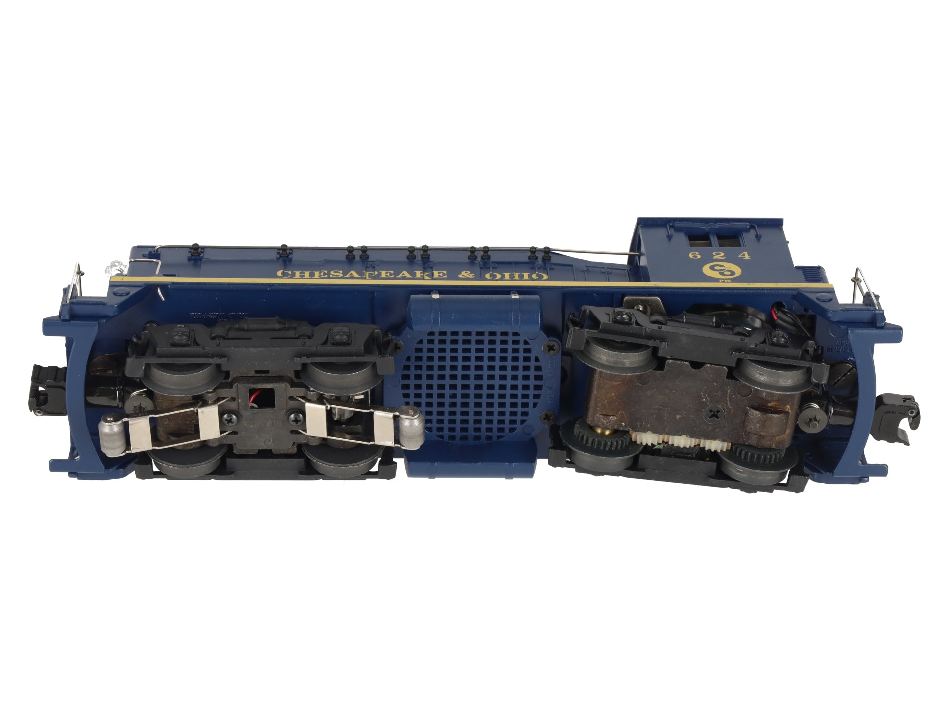 Lionel 6-18978 O Gauge PWC C&O NW-2 Diesel Switcher #624 VG/Box