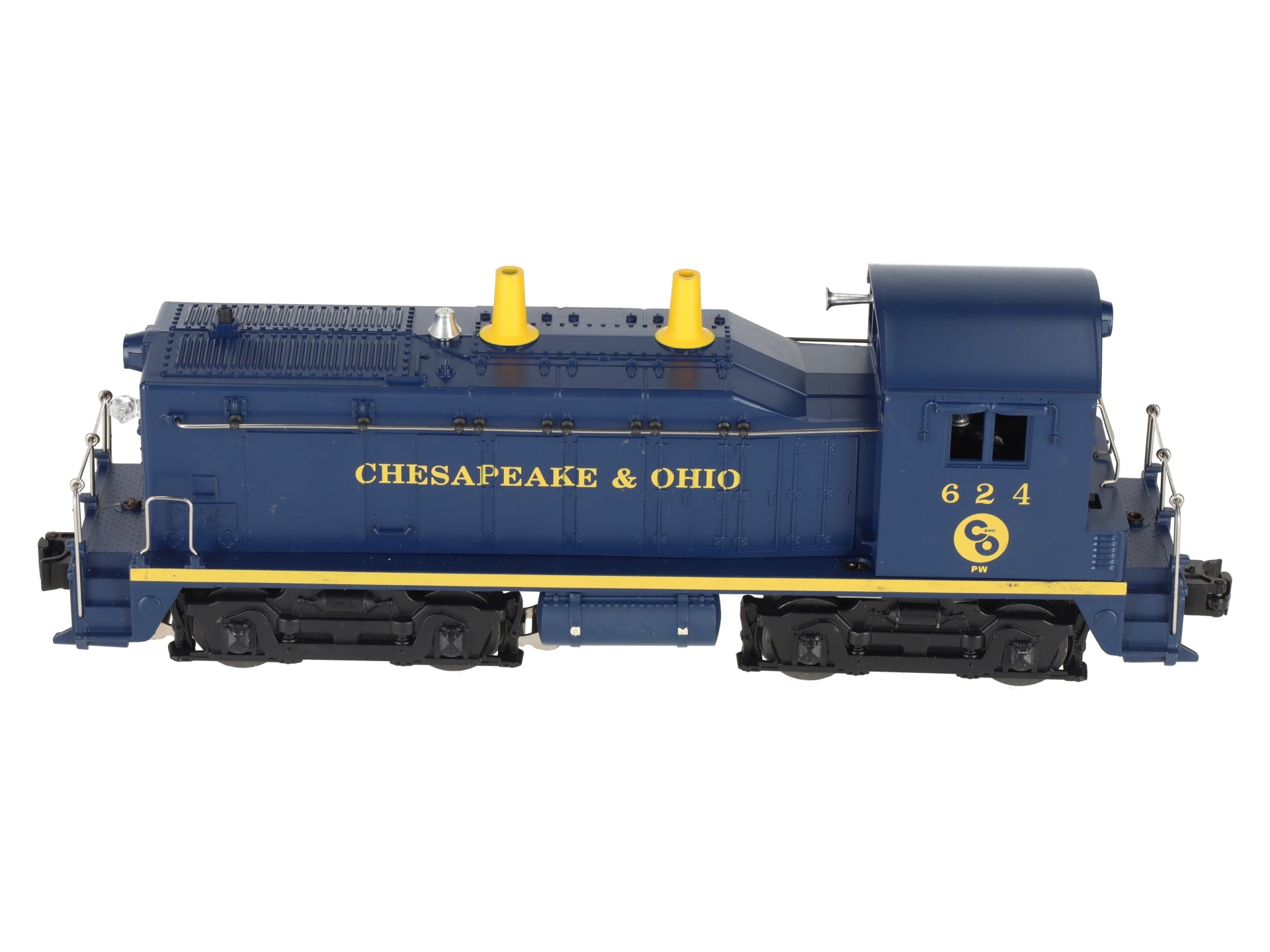 Lionel 6-18978 O Gauge PWC C&O NW-2 Diesel Switcher #624 VG/Box