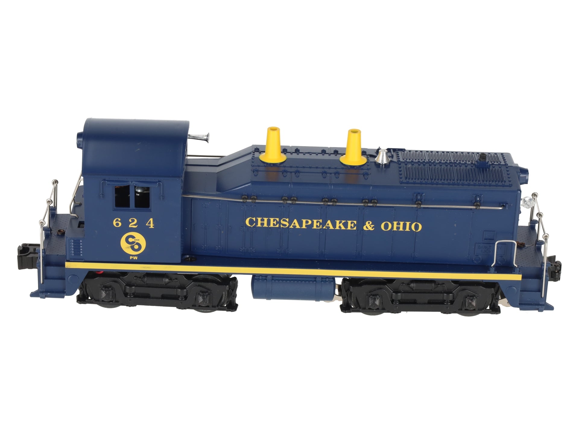 Lionel 6-18978 O Gauge PWC C&O NW-2 Diesel Switcher #624 VG/Box
