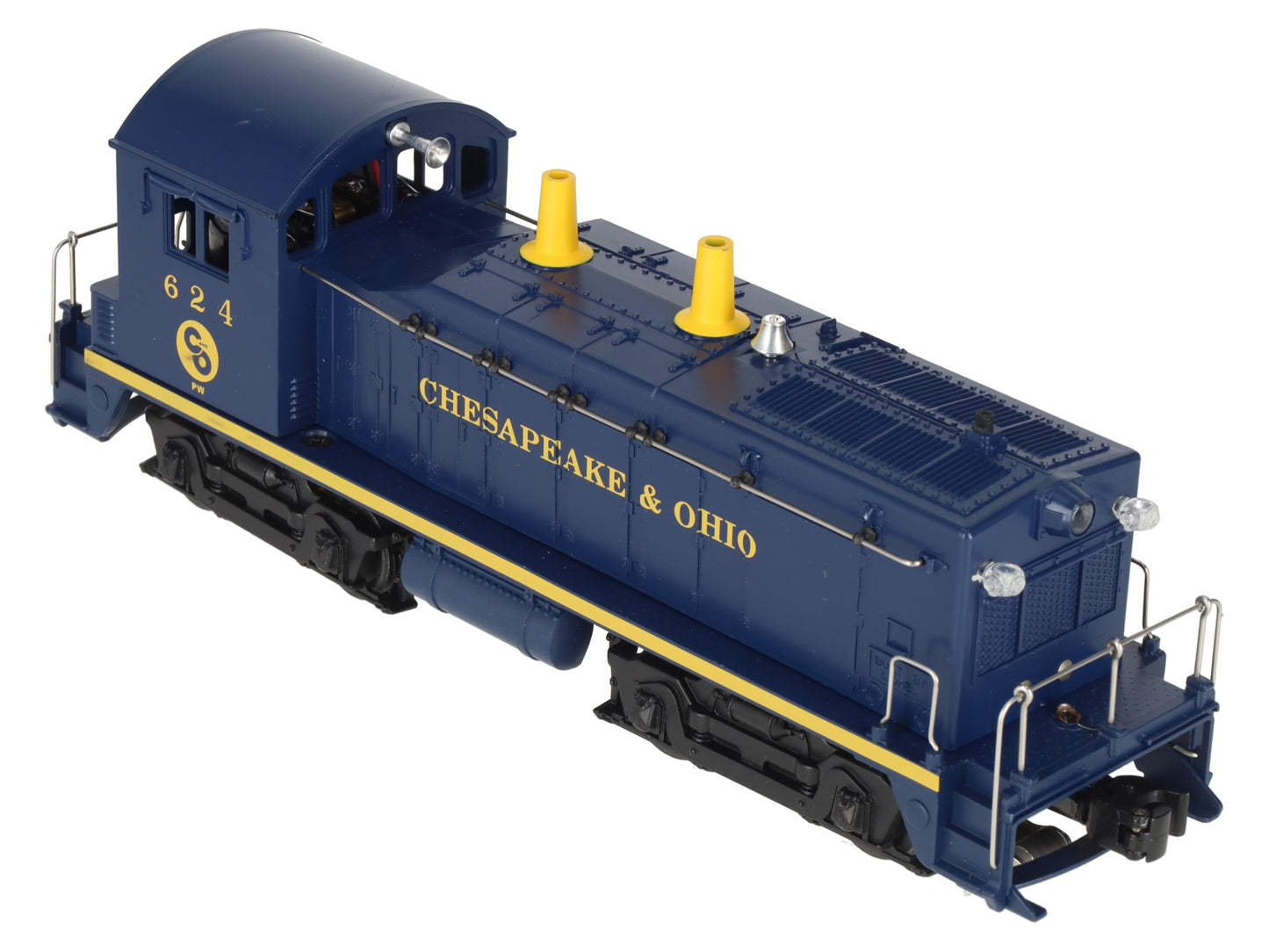 Lionel 6-18978 O Gauge PWC C&O NW-2 Diesel Switcher #624 VG/Box