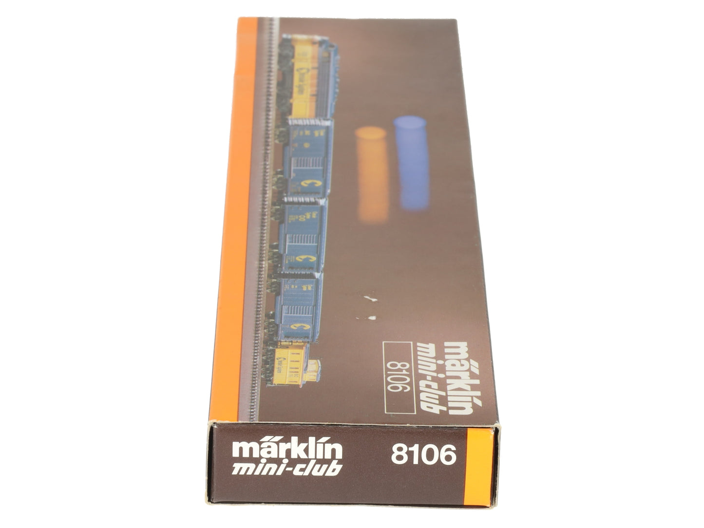 Marklin 8106 Z Scale Chessie System F7 Diesel Freight Train Set EX/Box