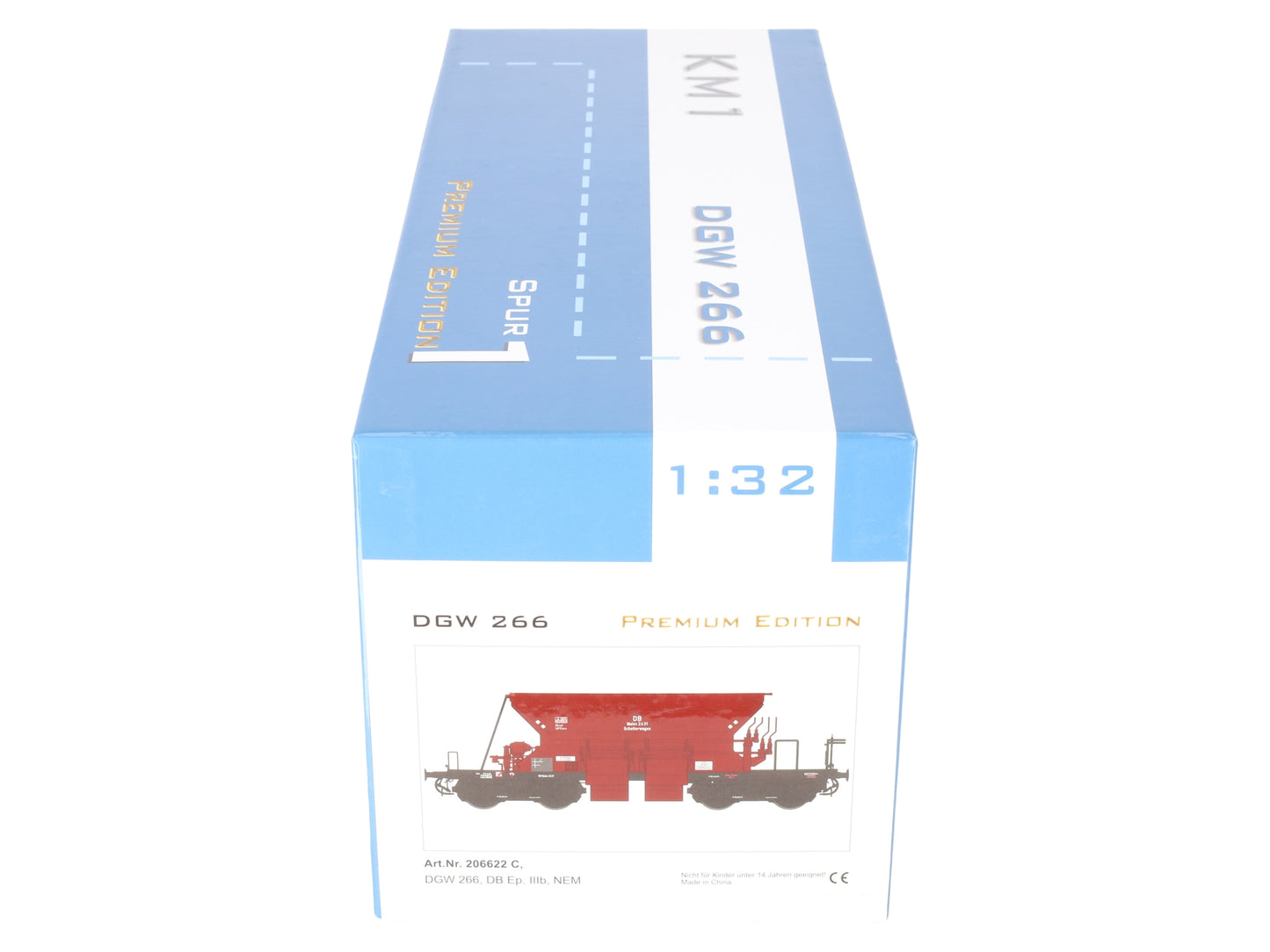 KM1 266 Gauge 1 DB Gravel Wagon/Hopper Car NIB