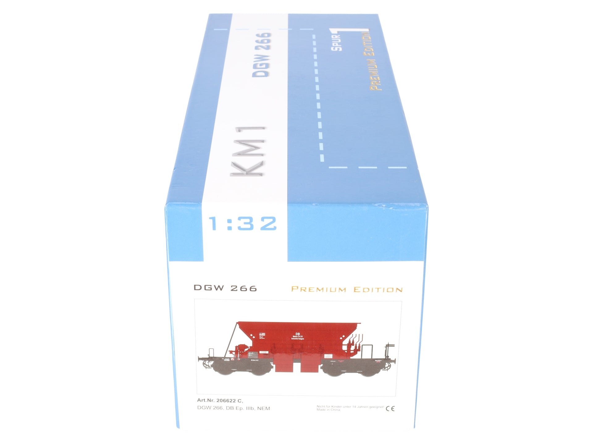 KM1 266 Gauge 1 DB Gravel Wagon/Hopper Car NIB