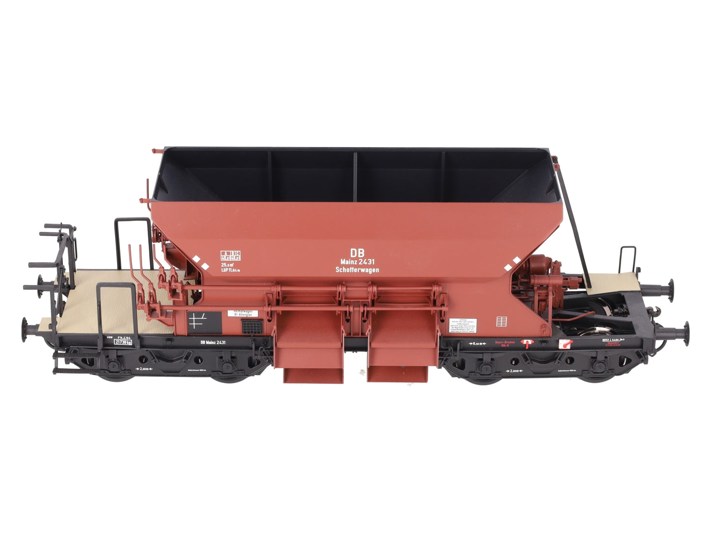KM1 266 Gauge 1 DB Gravel Wagon/Hopper Car NIB