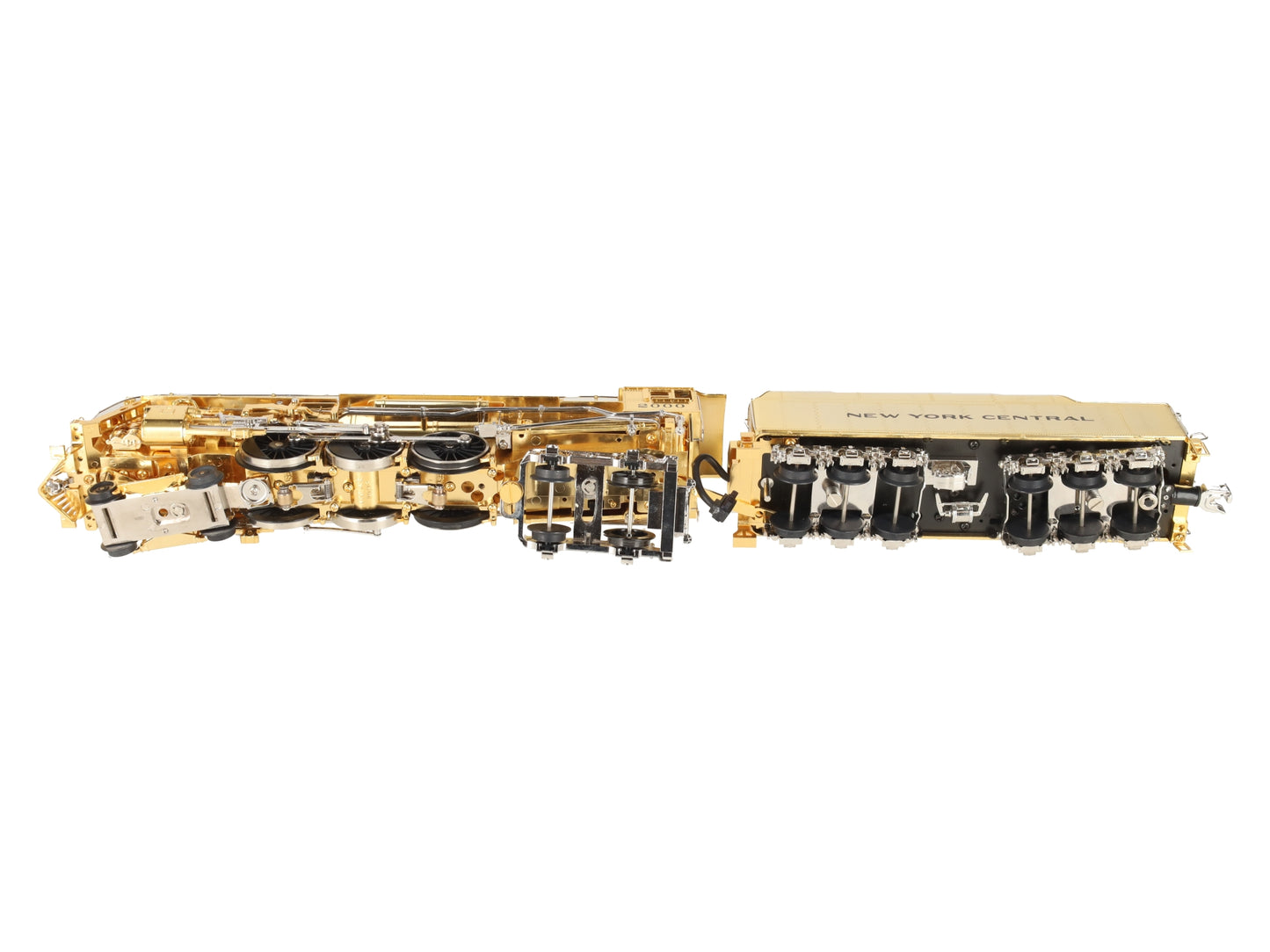 MTH 20-3040-1 O NYC Gold Plated Millennium J-1e Hudson Steam Loco & Tender w/PS1 EX/Box