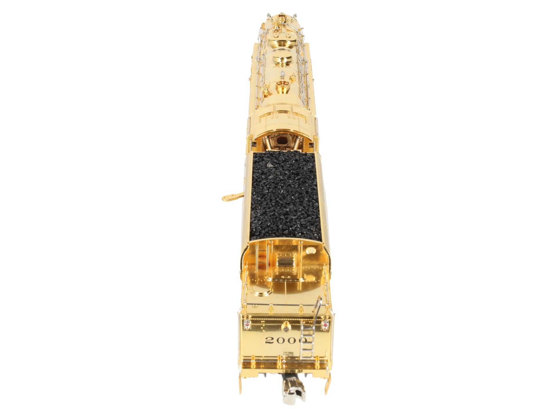 MTH 20-3040-1 O NYC Gold Plated Millennium J-1e Hudson Steam Loco & Tender w/PS1 EX/Box