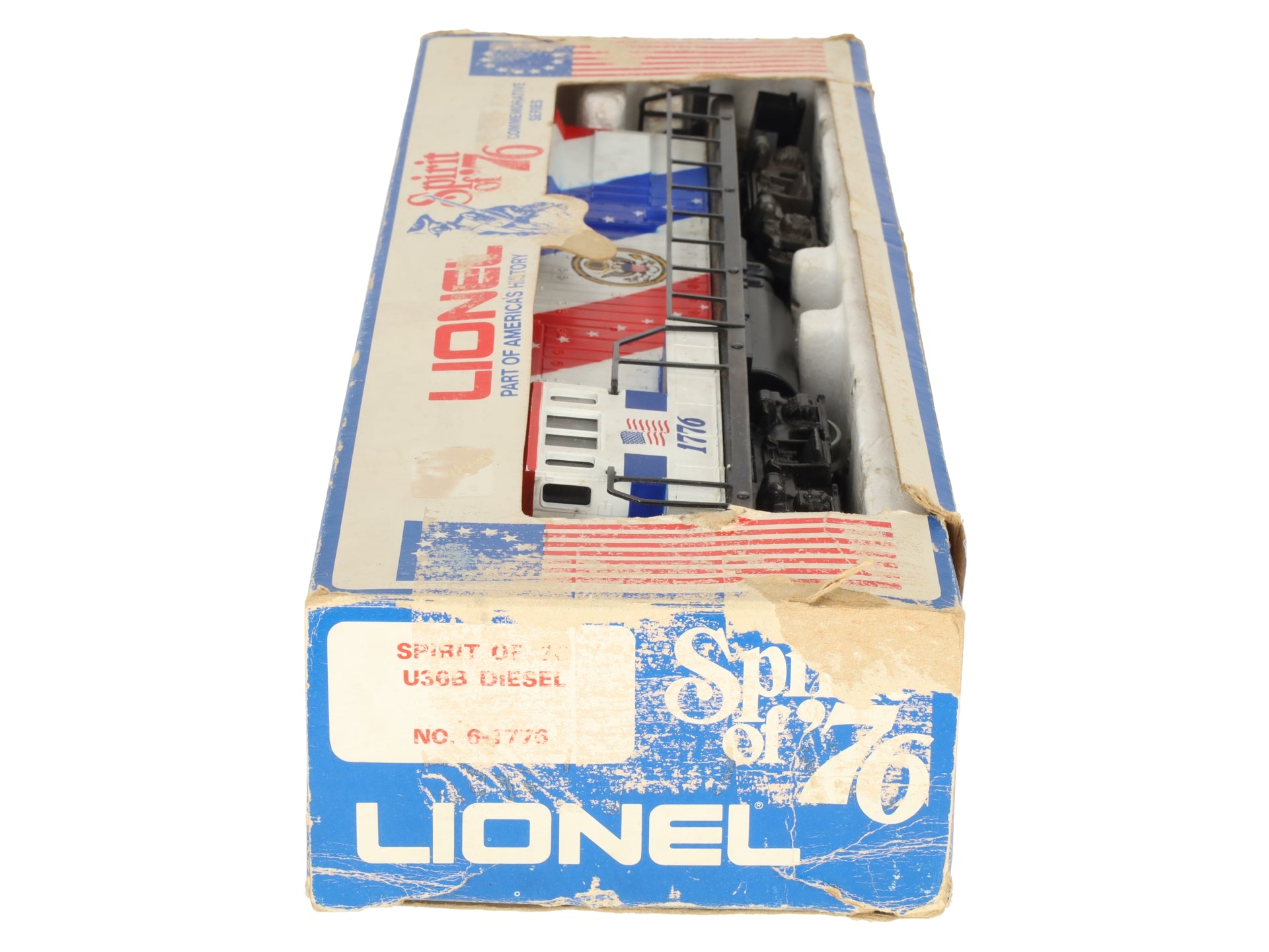 Lionel 6-1776 O Gauge Spirit of 76 U36B Powered Diesel Locomotive VG/Box