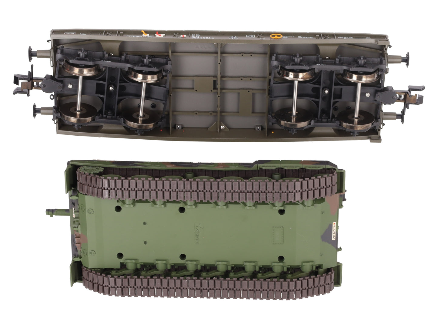 Marklin 58035-04 Gauge 1 Military Flatcar w/ Leopard 2A1 Tank Load LN/Box