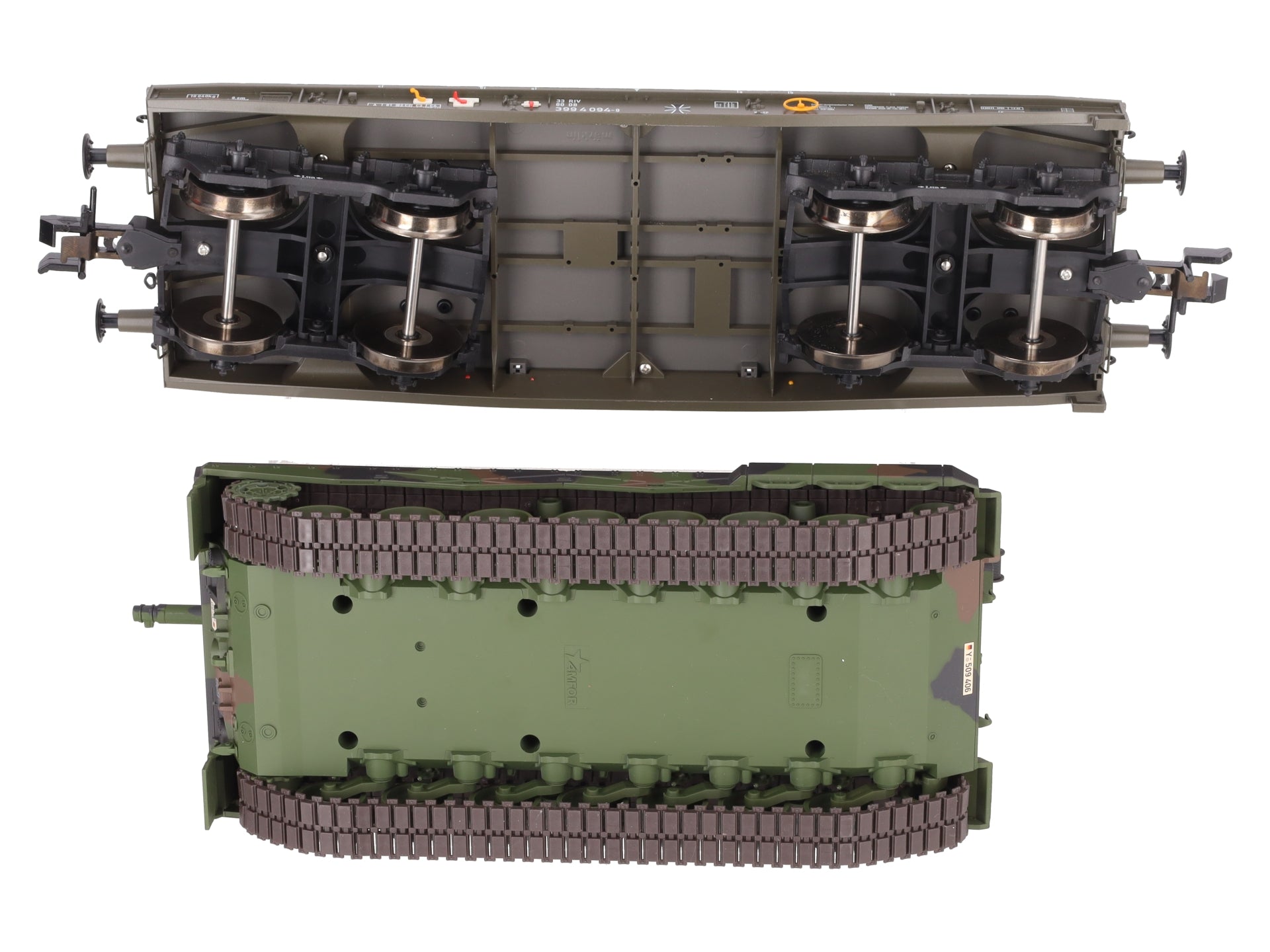 Marklin 58035-04 Gauge 1 Military Flatcar w/ Leopard 2A1 Tank Load LN/Box