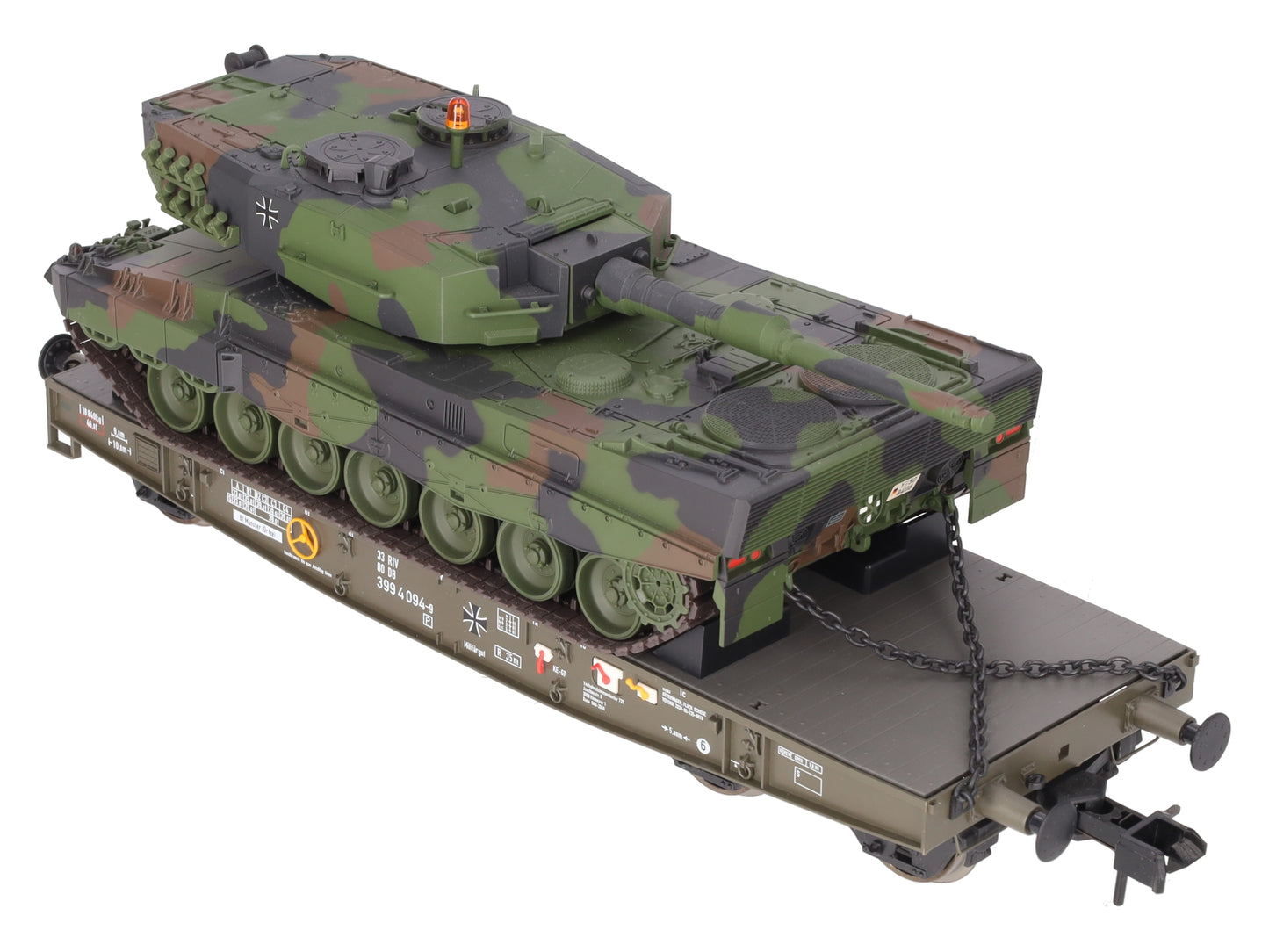 Marklin 58035-04 Gauge 1 Military Flatcar w/ Leopard 2A1 Tank Load LN/Box
