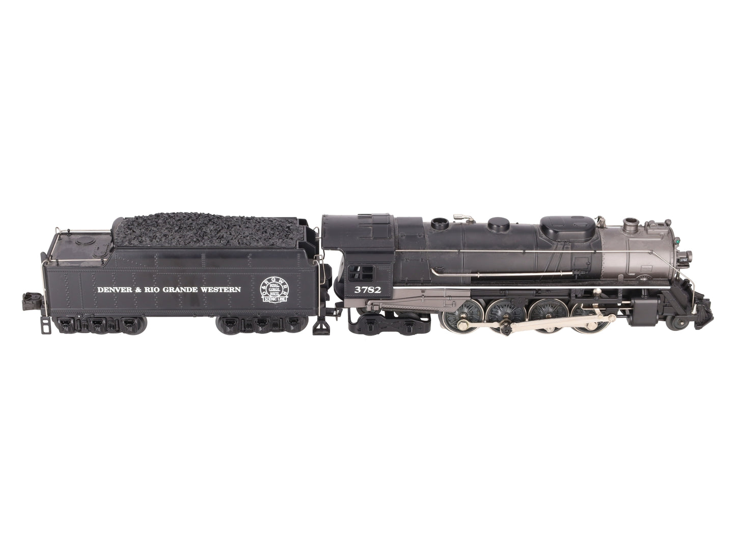 Williams BERK115 O Rio Grande Berkshire 2-8-4 Engine & Tender Set Cab #3782 LN/Box