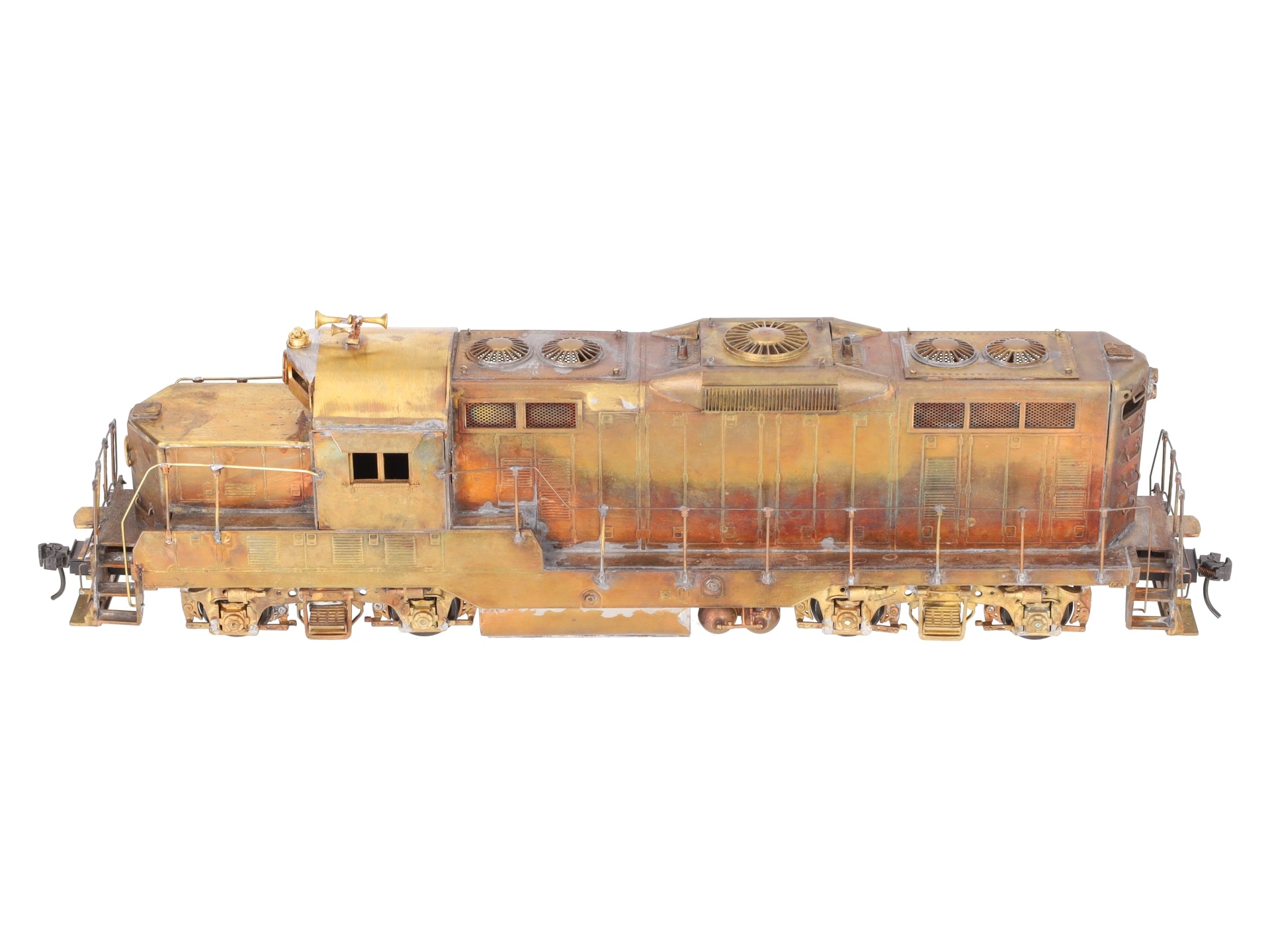 O Scale 2-Rail BRASS Unpainted Powered SD45 Diesel Locomotive EX