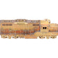 O Scale 2-Rail BRASS Unpainted Powered SD45 Diesel Locomotive EX