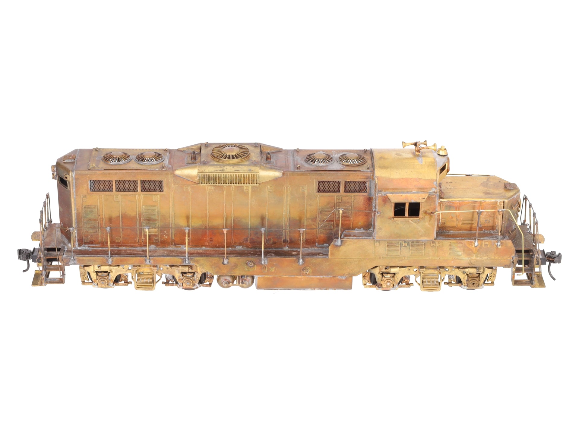 O Scale 2-Rail BRASS Unpainted Powered SD45 Diesel Locomotive EX