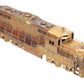 O Scale 2-Rail BRASS Unpainted Powered SD45 Diesel Locomotive EX