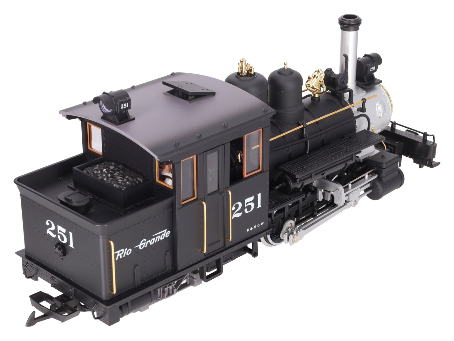 LGB 25251 G Rio Grande 2-4-4T Steam Locomotive #251 EX