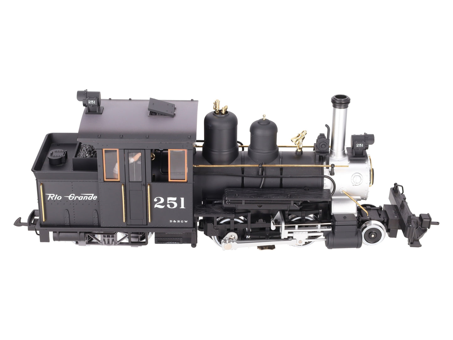 LGB 25251 G Rio Grande 2-4-4T Steam Locomotive #251 EX