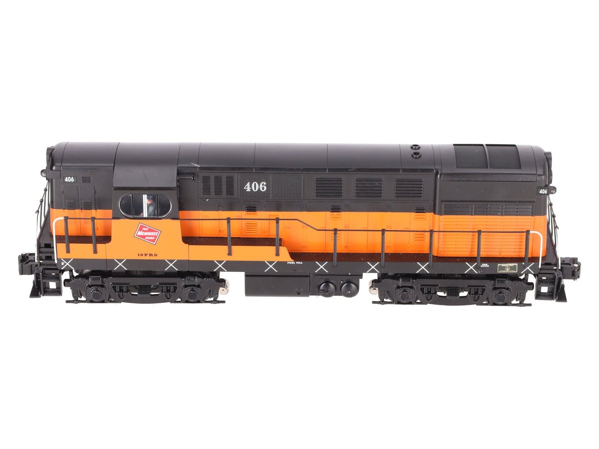 Lionel 6-28813 O Milwaukee Road H16-44 Diesel Locomotive w/TMCC #406 VG/Box