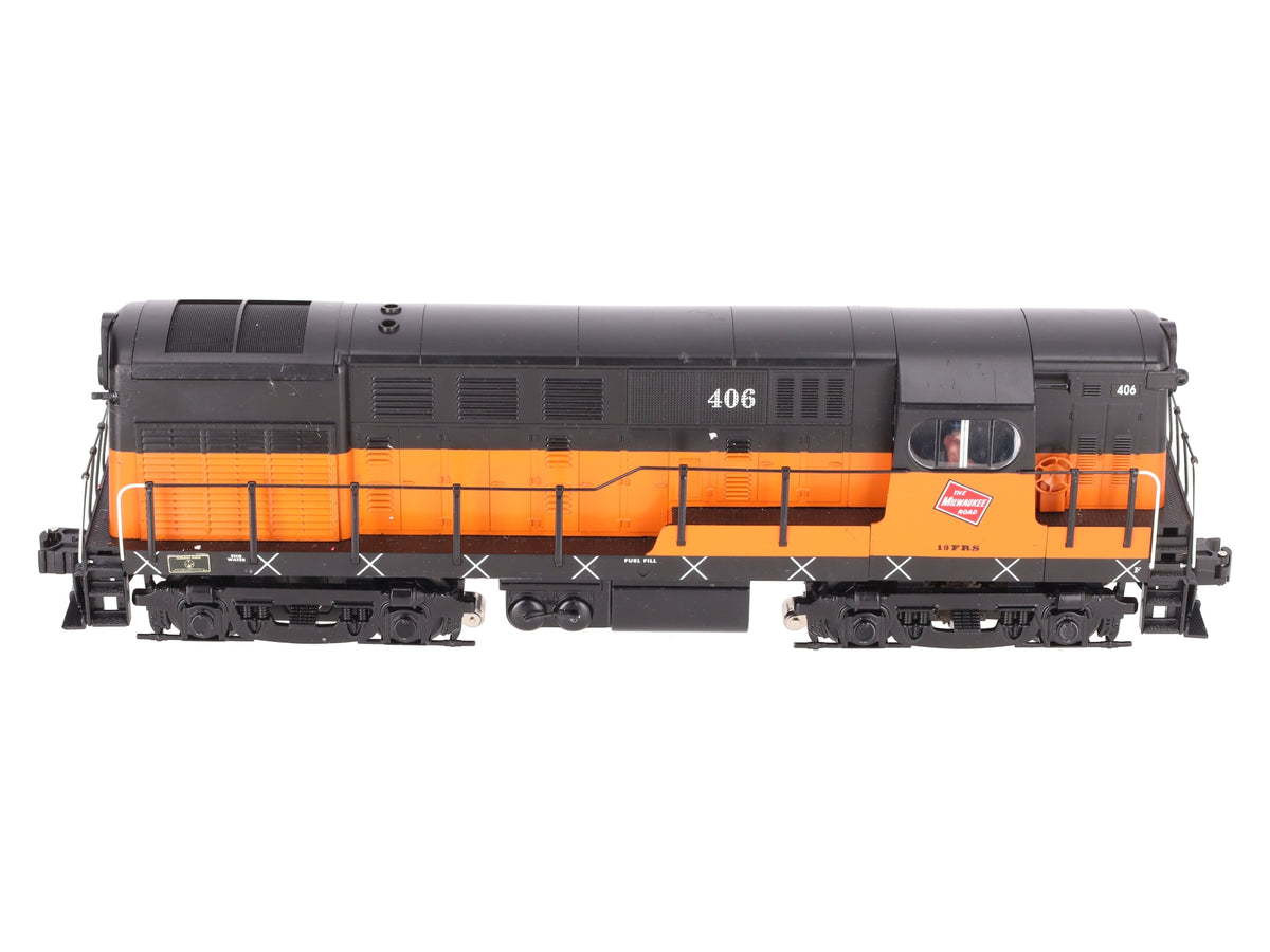 Lionel 6-28813 O Milwaukee Road H16-44 Diesel Locomotive w/TMCC #406 VG/Box