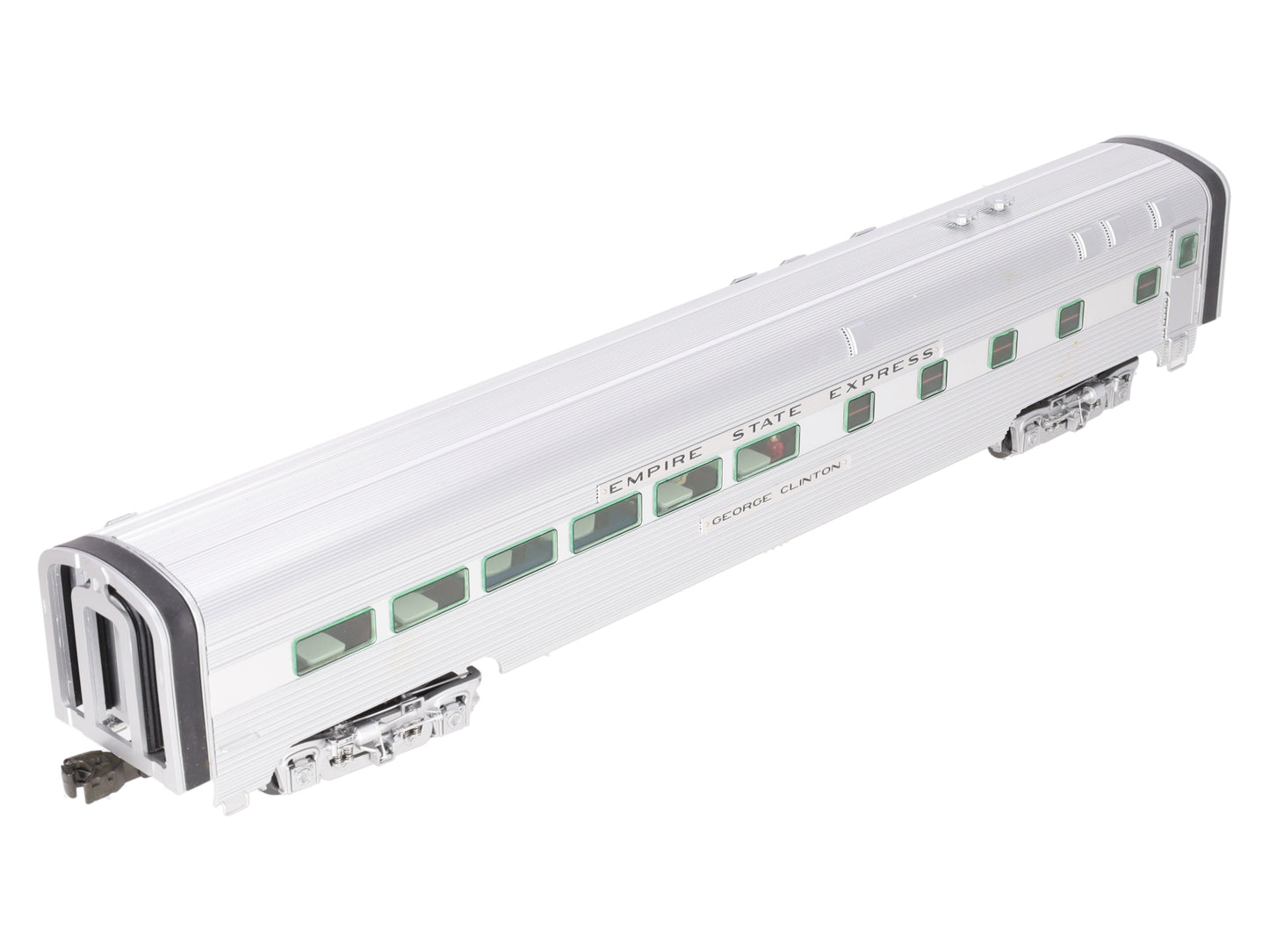 Lionel 6-29181 O New York Central "George Clinton" Diner Car w/ Station Sounds EX/Box