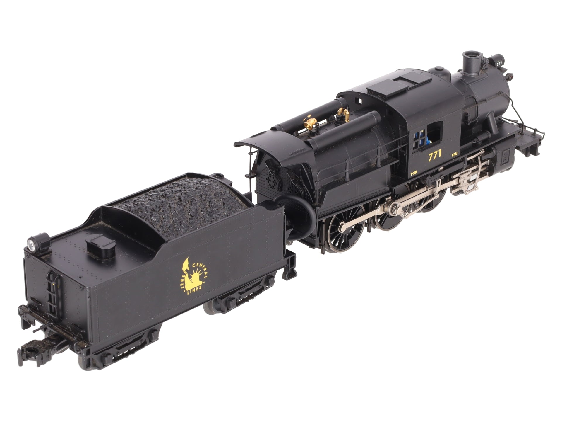 Lionel 6-18089 O Gauge CNJ 4-6-0 Camelback Steam Locomotive & Tender #771 EX/Box