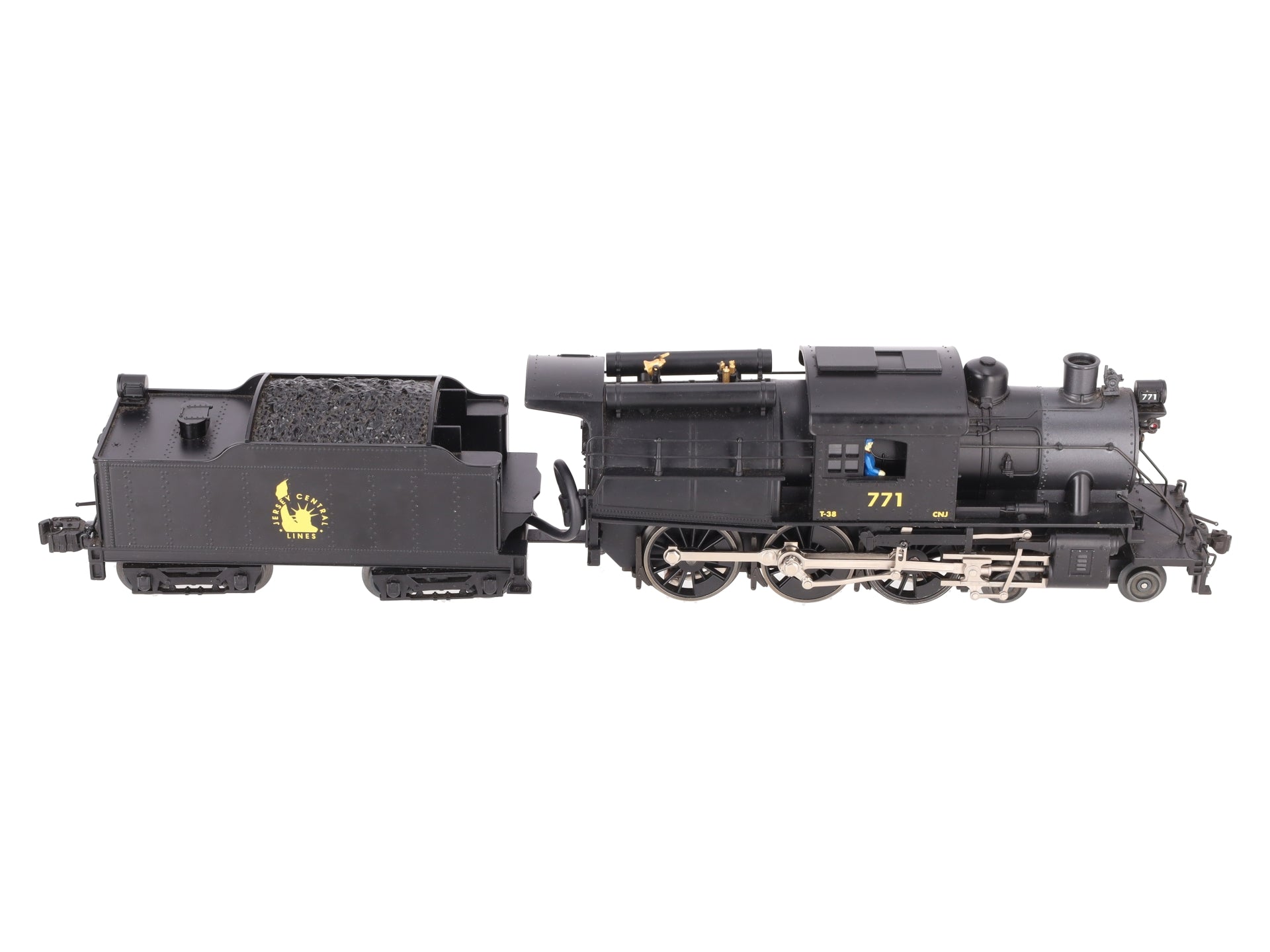 Lionel 6-18089 O Gauge CNJ 4-6-0 Camelback Steam Locomotive & Tender #771 EX/Box