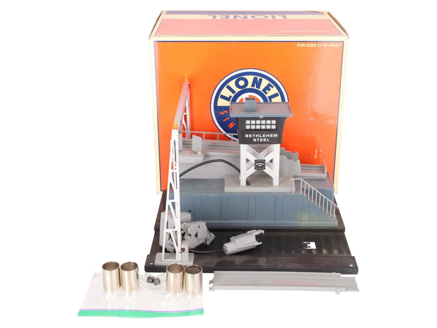 Lionel 6-37972 O Bethlehem Steel Operating Culvert Unloader VG/Box